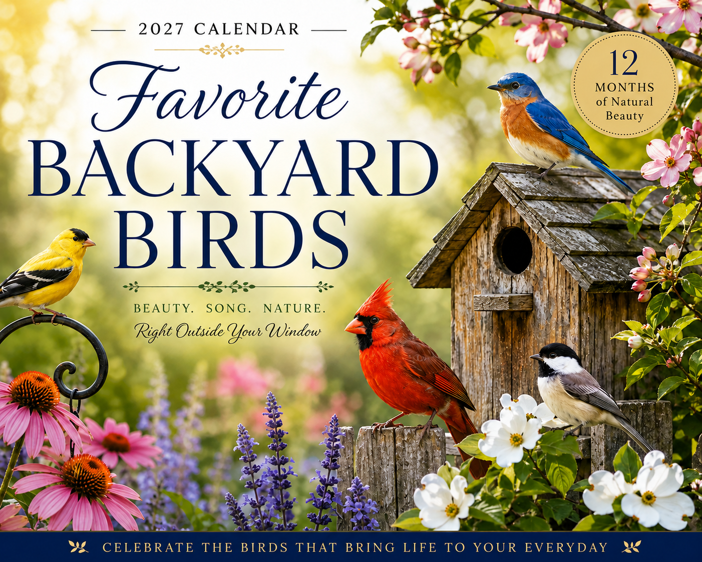Favorite Backyard Birds Calendar