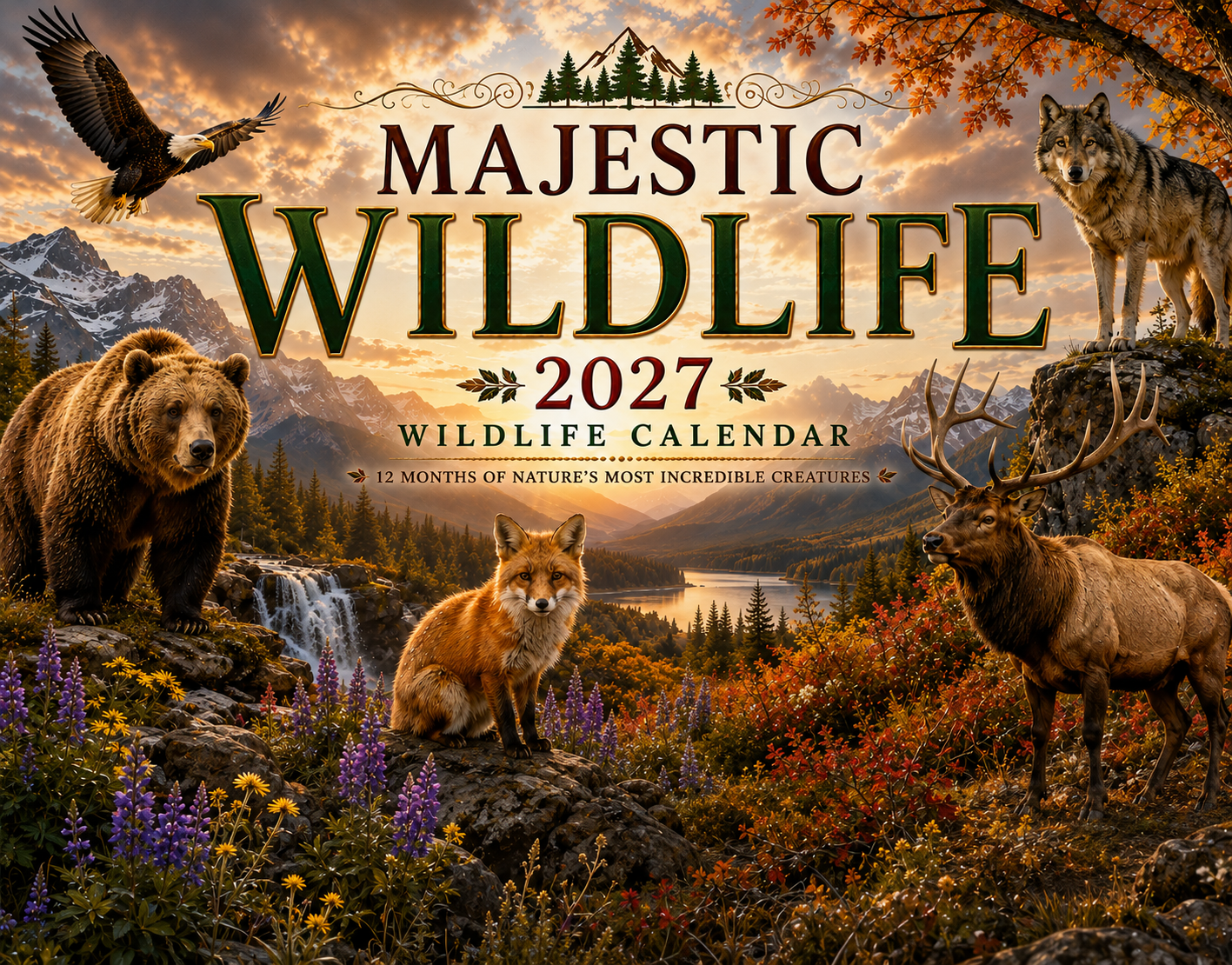 Majestic Wildlife Calendar