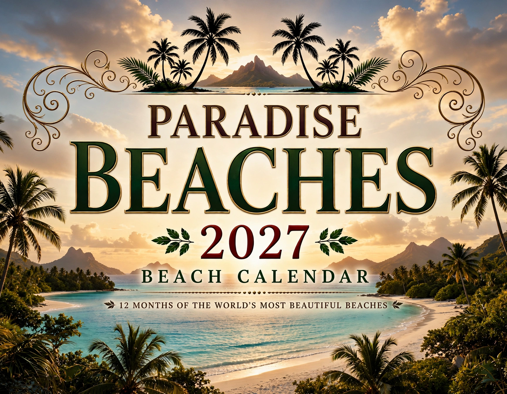 Paradise Beaches Calendar