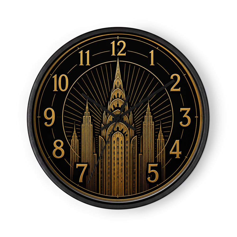 10" New York Wall clock