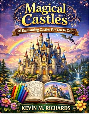 Magical Castles: 30 Enchanting Castles For You To Color